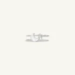 Moon Star Diamond Adjustable Ring-2