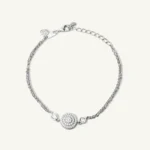 Stellar Orbit CZ Silver Bracelet