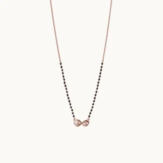 Timeless Infinity Sterling Silver Mangalsutra-1