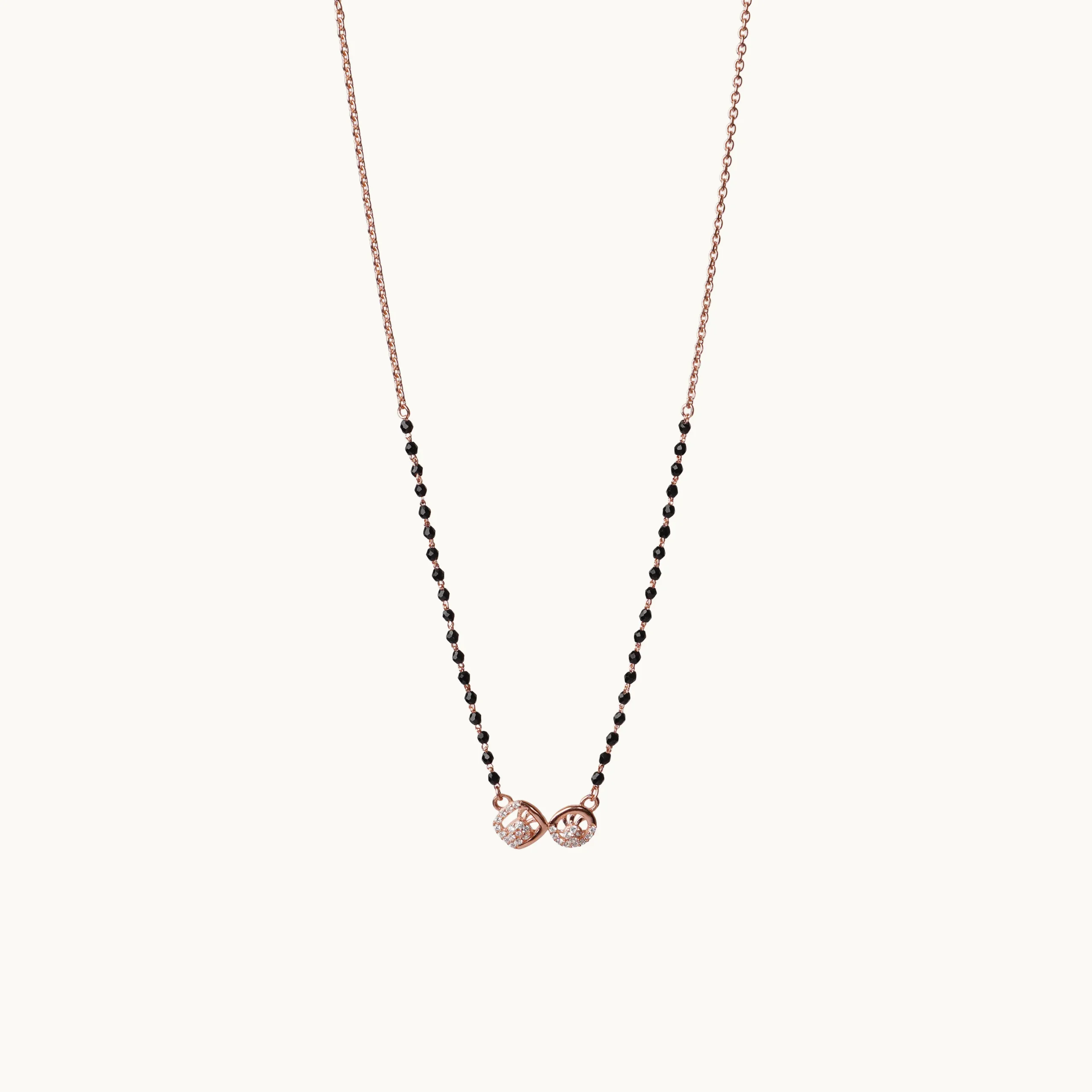 Timeless Infinity Sterling Silver Mangalsutra-1