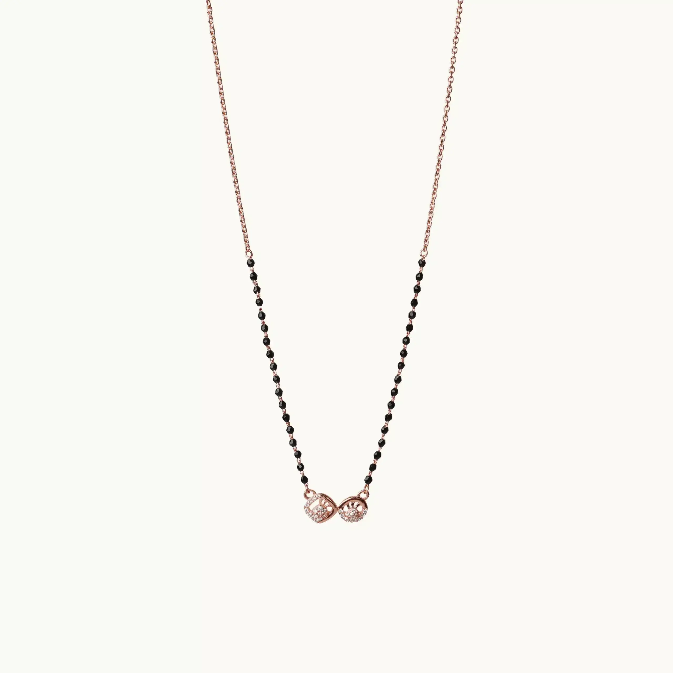 Timeless Infinity Sterling Silver Mangalsutra-1