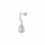 Aurora Pear CZ Drop Earring