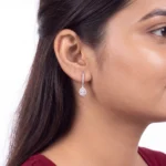 Aurora Pear CZ Drop Earring