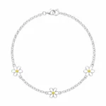 Daisy Bloom Enamel Bracelet