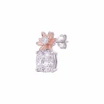 Daisy Bloom Solitaire Earring