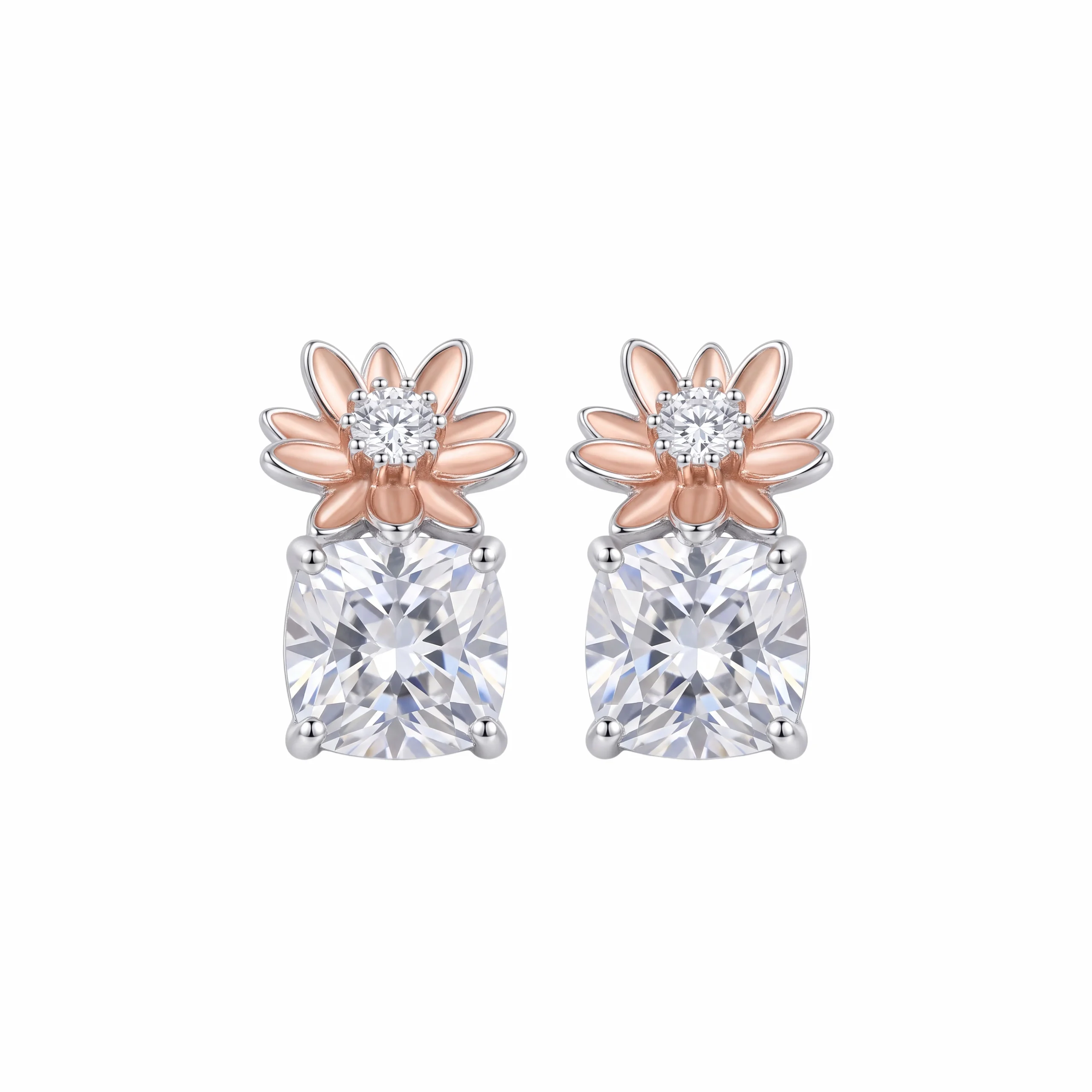Daisy Bloom Solitaire Earring