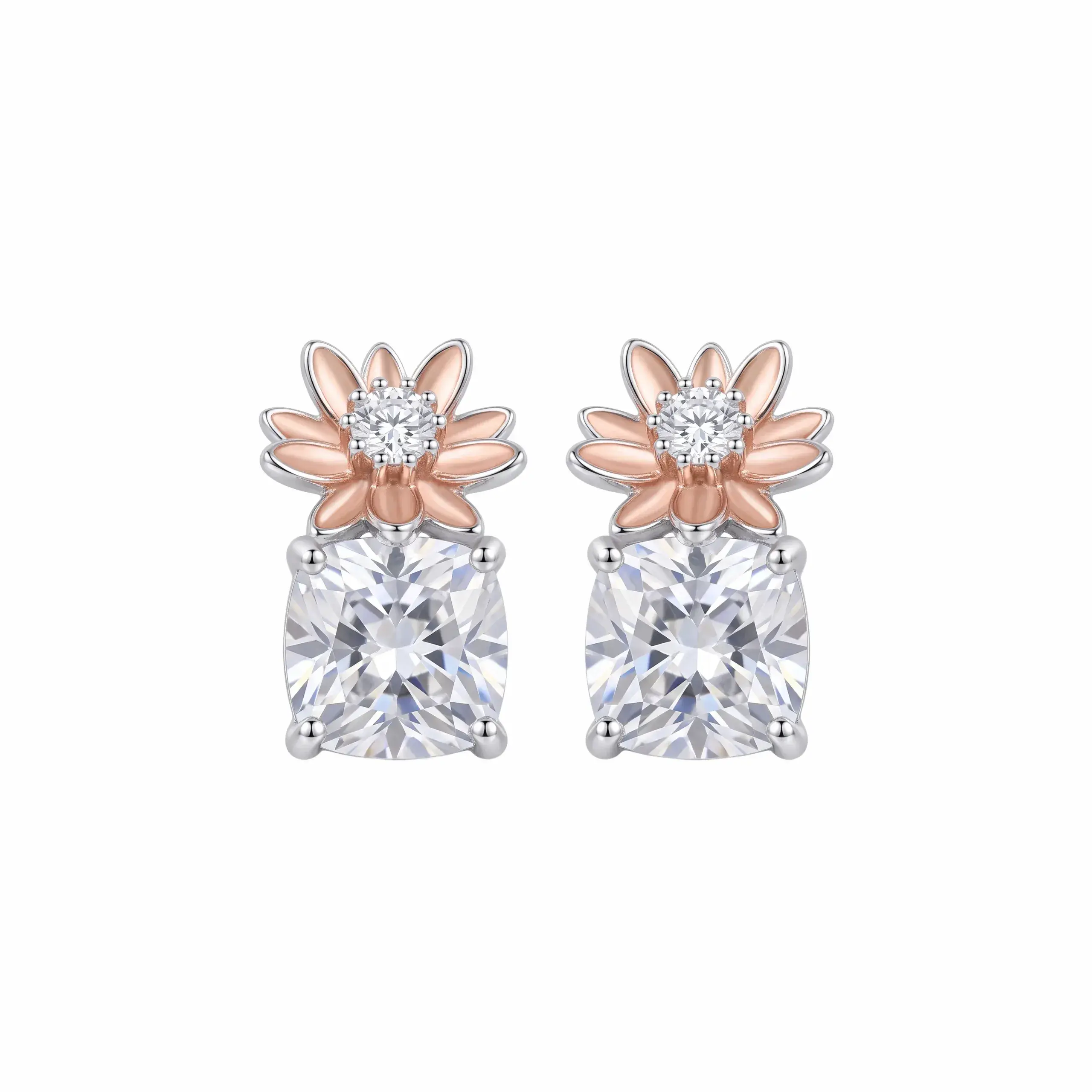 Daisy Bloom Solitaire Earring