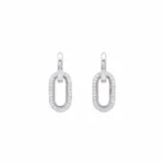 Elara Link Huggie Earring