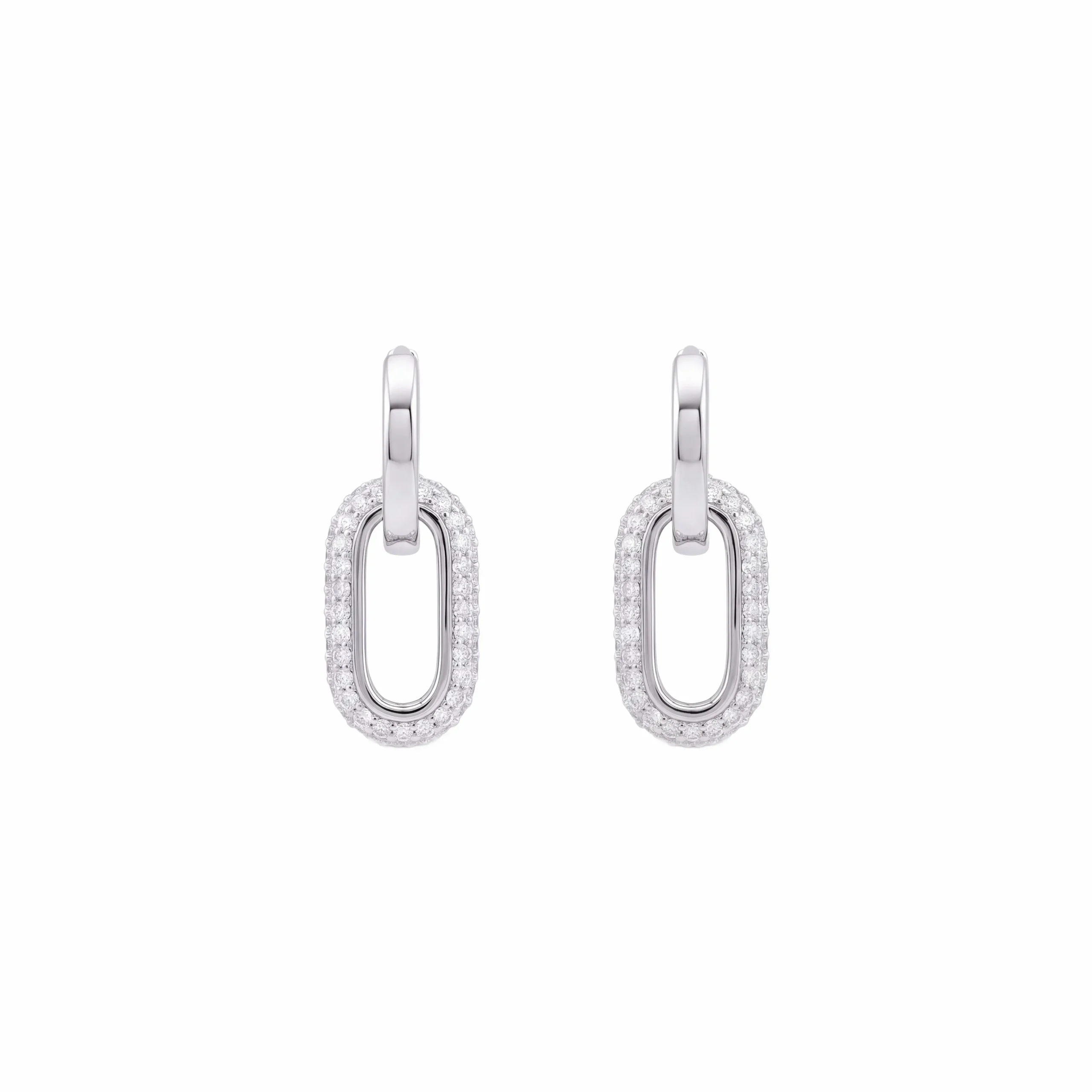 Elara Link Huggie Earring