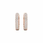 Luna Pave Hoop Earring