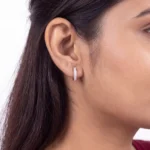 Luna Pave Hoop Earring