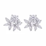 Twin Blossom Stud Earring