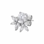 Twin Blossom Stud Earring